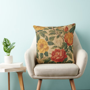 Waterverf Floral Modern Collectie Kussen
