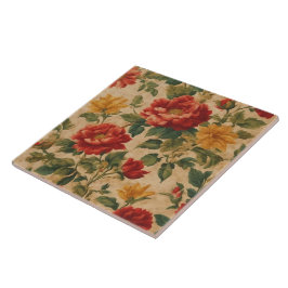  Waterverf Floral Modern Collectie Tegeltje