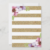 Waterverf Floral Moederdag Brunch Uitnodiging (Achterkant)