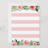 Waterverf Floral Moederdag Brunch Uitnodiging (Achterkant)