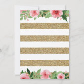 Waterverf Floral Moederdag Brunch Uitnodiging (Achterkant)