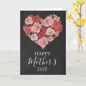 Waterverf Floral-Moederdag Kaart (Gele Bloem)