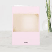 Waterverf Floral-Moederdag Kaart (Achterkant)