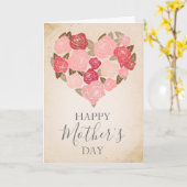 Waterverf Floral-Moederdag Kaart (Gele Bloem)