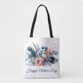 Waterverf Floral Moederdag Tote Bag (Voorkant)