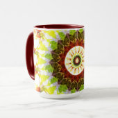 Waterverf Floral Mok (Voorkant links)