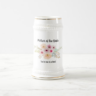 Waterverf Floral MOTHER VAN DE BRIDE Bridal Party Bierpul