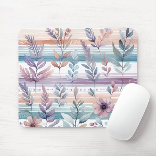 Waterverf Floral Muismat (Met muis)