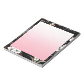 Waterverf Floral Note Pad Notitieblok (Linkerzijde)