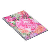 Waterverf Floral notebook Notitieboek (Rechterzijde)
