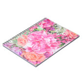 Waterverf Floral notebook Notitieboek (Linkerzijde)