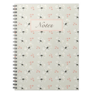 Waterverf Floral Notitieboek