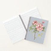 Waterverf Floral Notitieboek (Binnen)