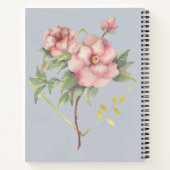 Waterverf Floral Notitieboek (Achterkant)