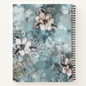 Waterverf Floral Notitieboek (Achterkant)
