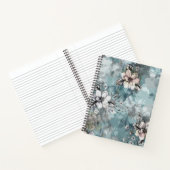 Waterverf Floral Notitieboek (Binnen)