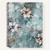 Waterverf Floral Notitieboek (Voorkant)