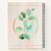 Waterverf Floral Notitieboek (Achterkant)