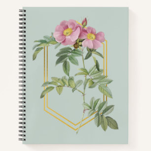 Waterverf Floral Notitieboek