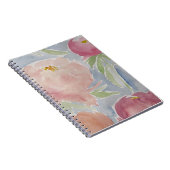 Waterverf Floral Notitieboek (Rechterzijde)