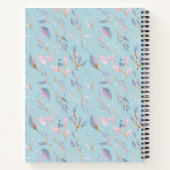 Waterverf Floral Notitieboek (Achterkant)