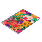 Waterverf Floral Notitieboek (Linkerzijde)