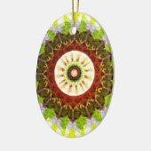 Waterverf Floral Ornament (Links)