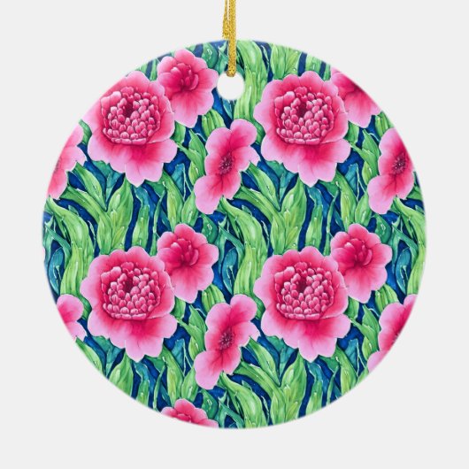 Waterverf Floral  Ornament (Achterkant)