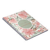 Waterverf - Floral Patroon dat je geweldig vindt Notitieboek (Rechterzijde)