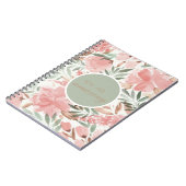 Waterverf - Floral Patroon dat je geweldig vindt Notitieboek (Linkerzijde)