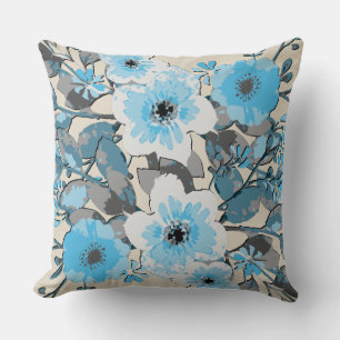 Waterverf Floral Pattern #15 Kussen