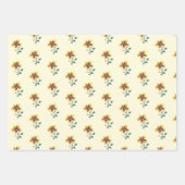 Waterverf Floral Pattern Baby shower Cute Pink Inpakpapier Vel (Voorkant 3)