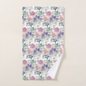 Waterverf Floral Pattern Bad Handdoek (Handdoek)