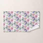 Waterverf Floral Pattern Bad Handdoek (Handdoek)