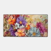  Waterverf Floral Pattern Bureaumat (Voorkant)