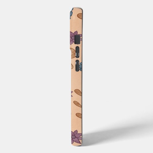 Waterverf Floral Pattern Case-Mate iPhone Case (Achterkant / Links)