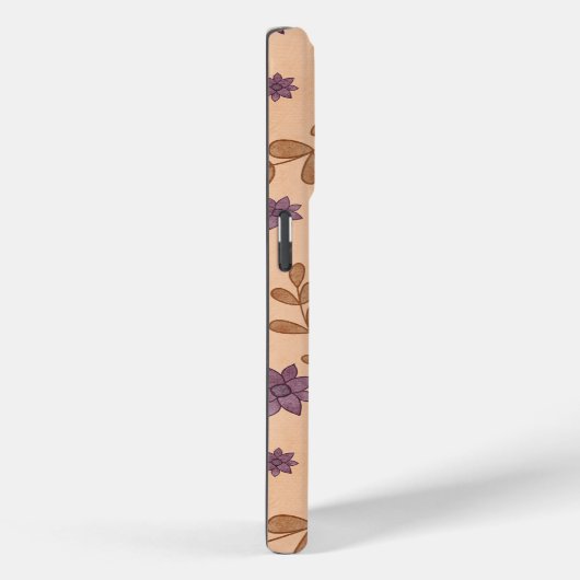 Waterverf Floral Pattern Case-Mate iPhone Case (Achterkant / Rechts)