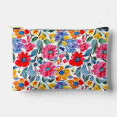 Waterverf Floral Pattern Etui (Voorkant)