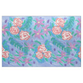 Waterverf Floral Pattern Fabric Stof (Fat Quarter)