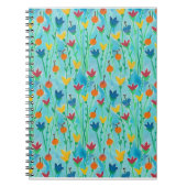 Waterverf Floral Pattern Journal Notitieboek (Voorkant)