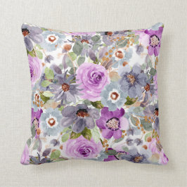 Waterverf Floral Pattern Kussen