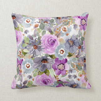 Waterverf Floral Pattern Kussen