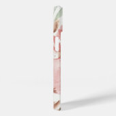 Waterverf Floral Pattern Monogram Case-Mate iPhone Case (Achterkant / Rechts)
