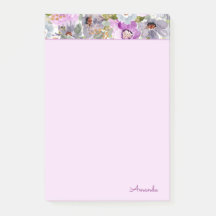 Waterverf Floral Pattern Notes