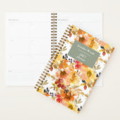 Waterverf Floral Pattern op maat Planner (Display)