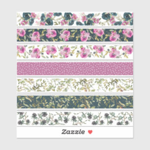 Waterverf Floral Pattern Sticker