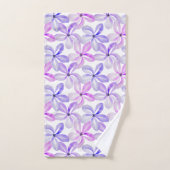 Waterverf Floral Patterned Bad Handdoek (Handdoek)