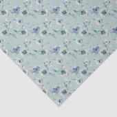 Waterverf Floral Patterned Vrijgezellenfeest Tissuepapier (Detail)