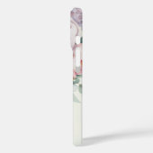 Waterverf Floral Peony Hydrangea Telefoonhoesje Case-Mate iPhone Case (Achterkant / Links)