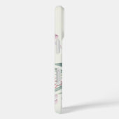 Waterverf Floral Peony Hydrangea Telefoonhoesje Case-Mate iPhone Case (Achterkant / Rechts)